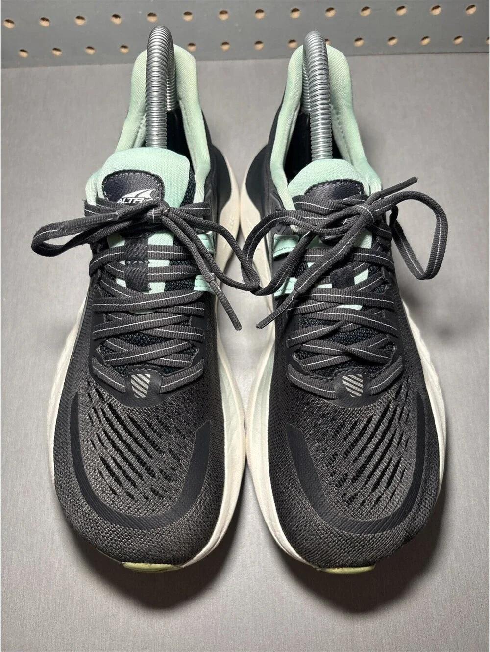Altra Provision 6 Shoes Womens Sz 6.5 Black Mint Green Running Sneakers Walking